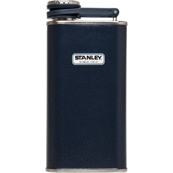 Stanley Classic Flask 8 oz in Hammertone Navy-Stanley-The Bugs Ear