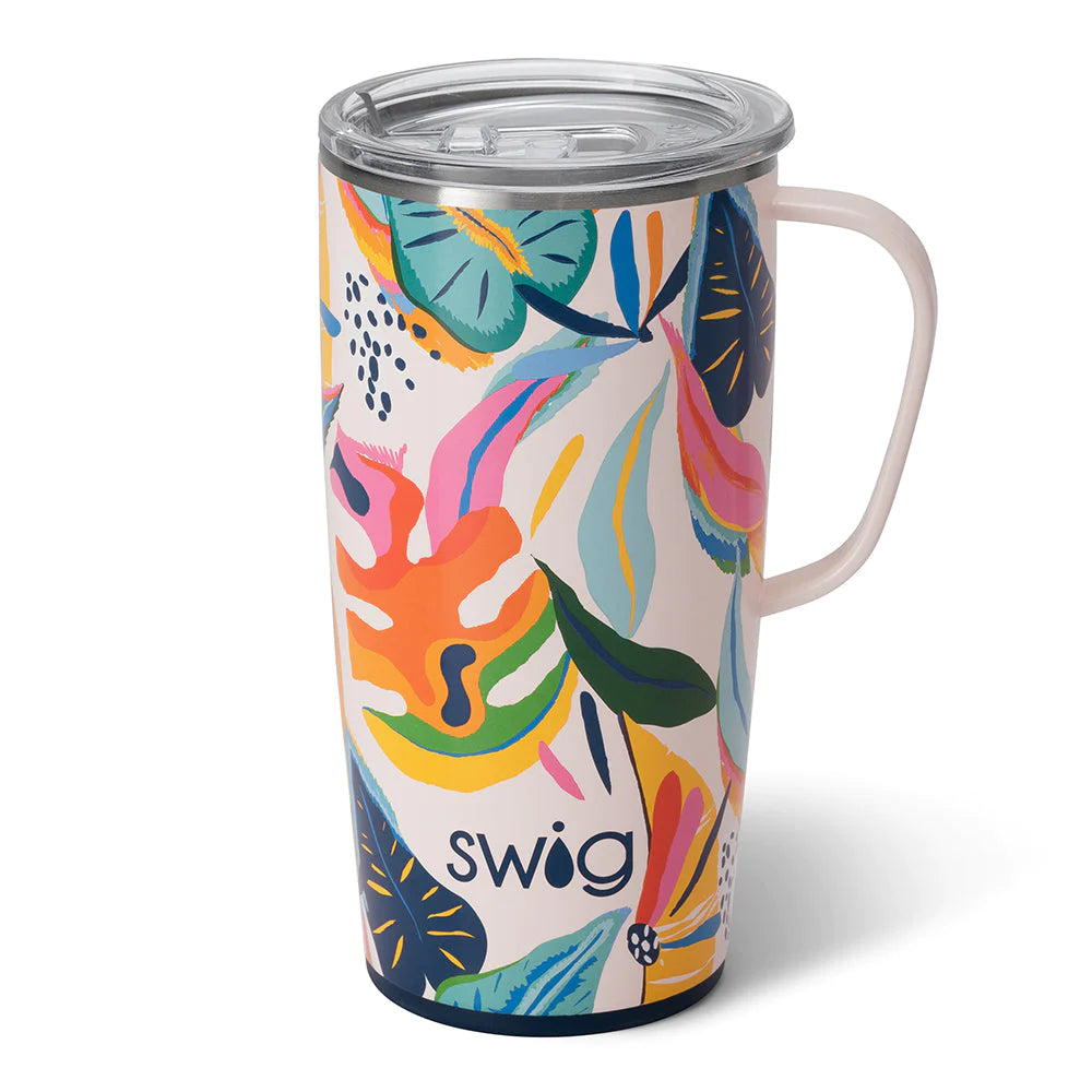 Swig Life 18oz Insulated Travel Mug with Handle and Lid in our
