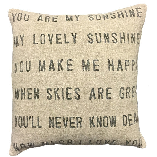 You are my Sunshine Pillow-Sugarboo Designs-The Bugs Ear